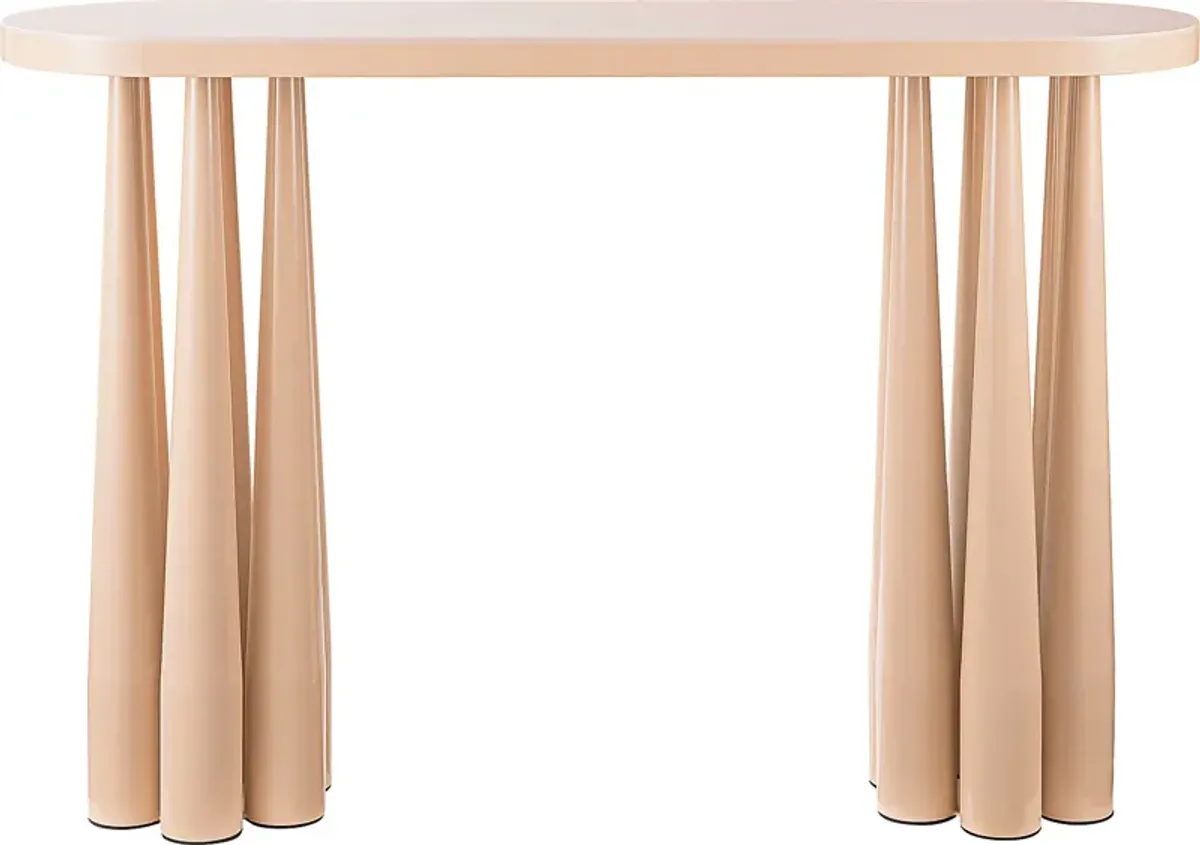 Kyara Peach Console Table