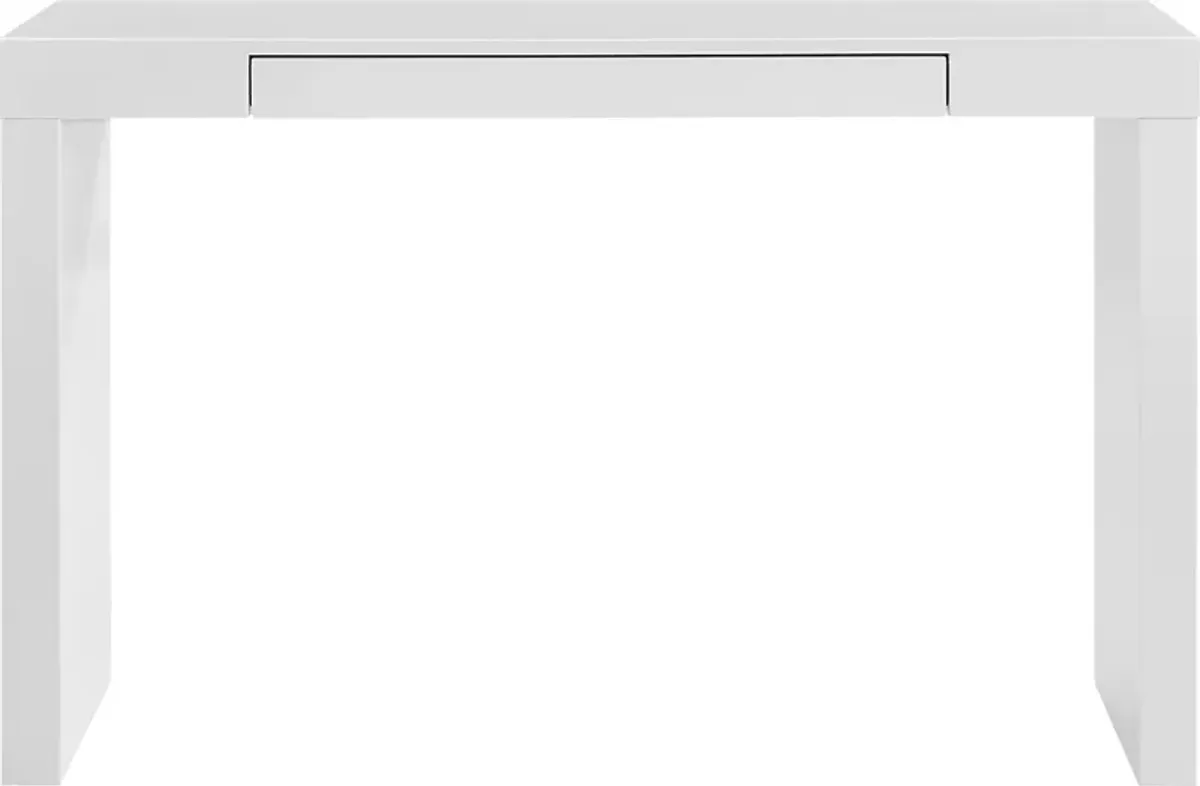 Boteler White Sofa Table