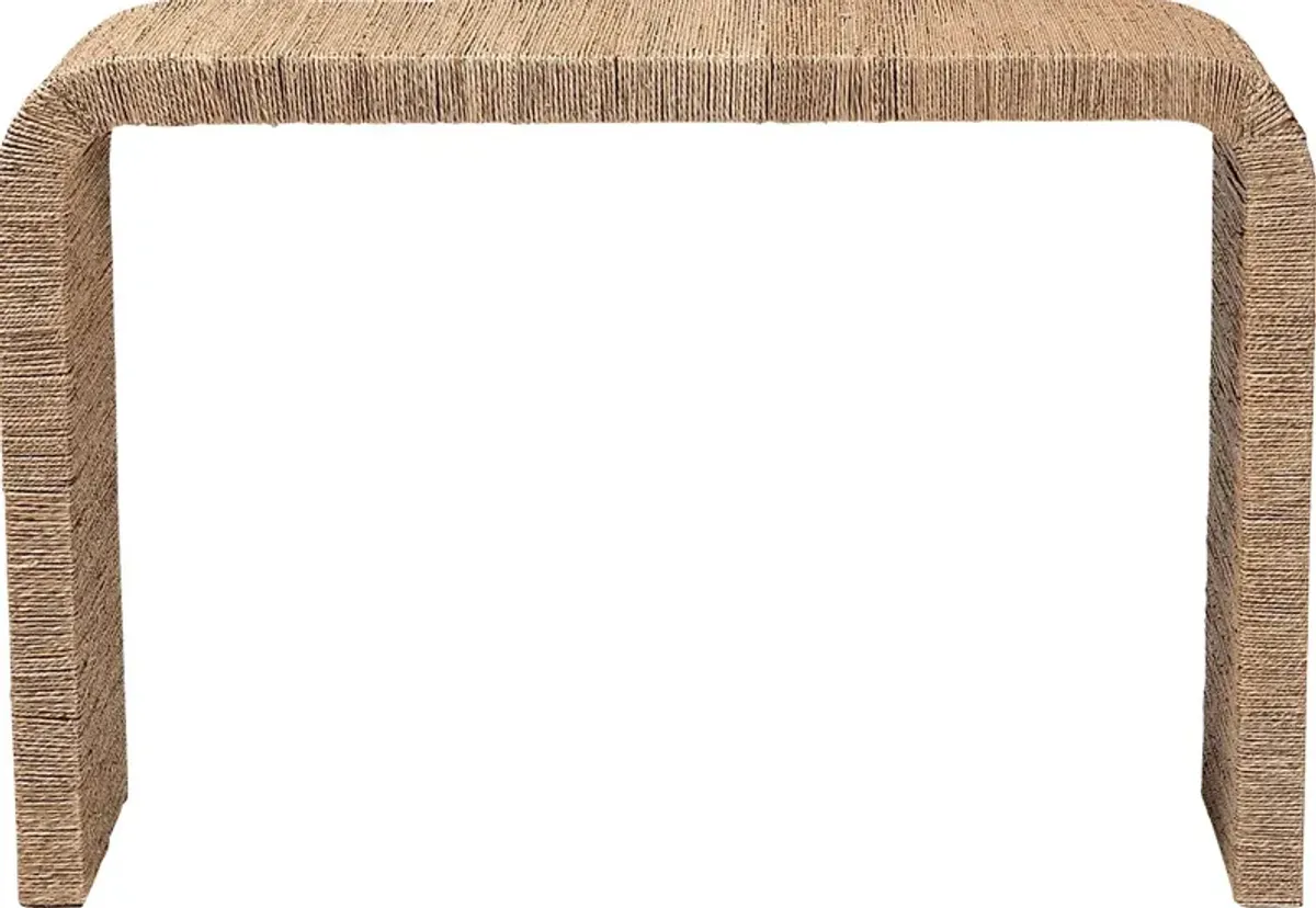 Lovelly Brown Console Table