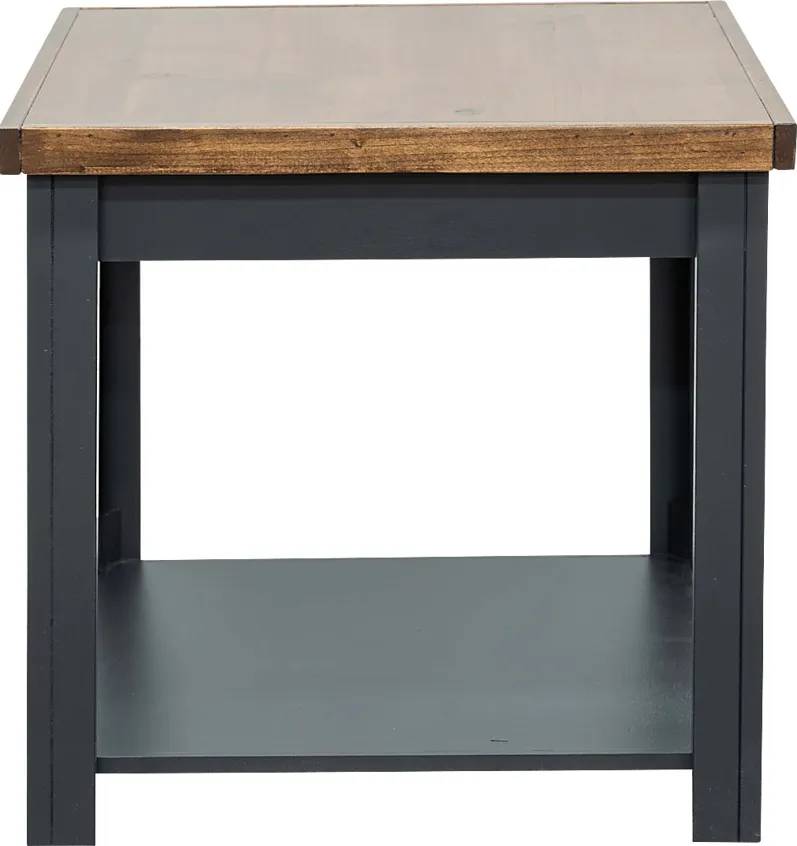 Trisano Black End Table