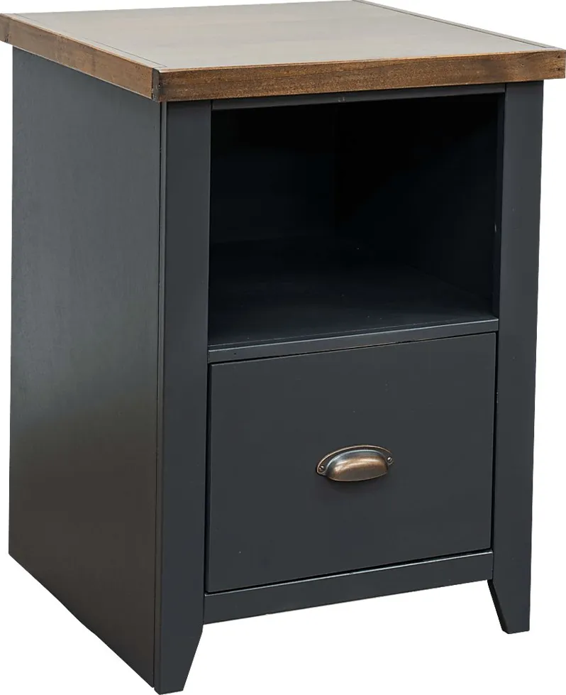 Soniya Black End Table