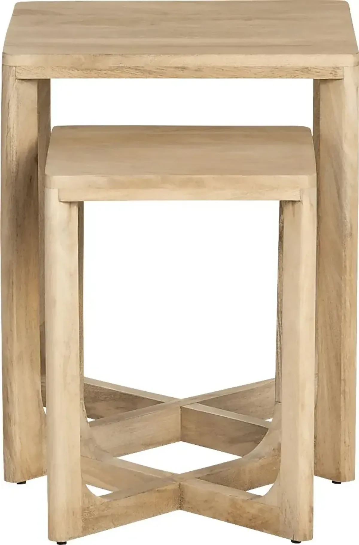 Koivu Light Brown Nesting Table, Set of 2