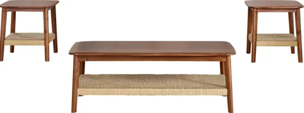 Aureli Cocktail and End Table, Set of 3