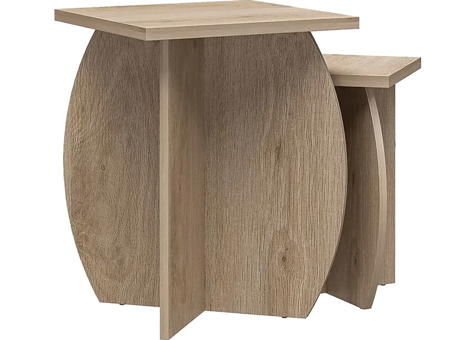 Sturgreen Oak Nesting End Table, Set of 2