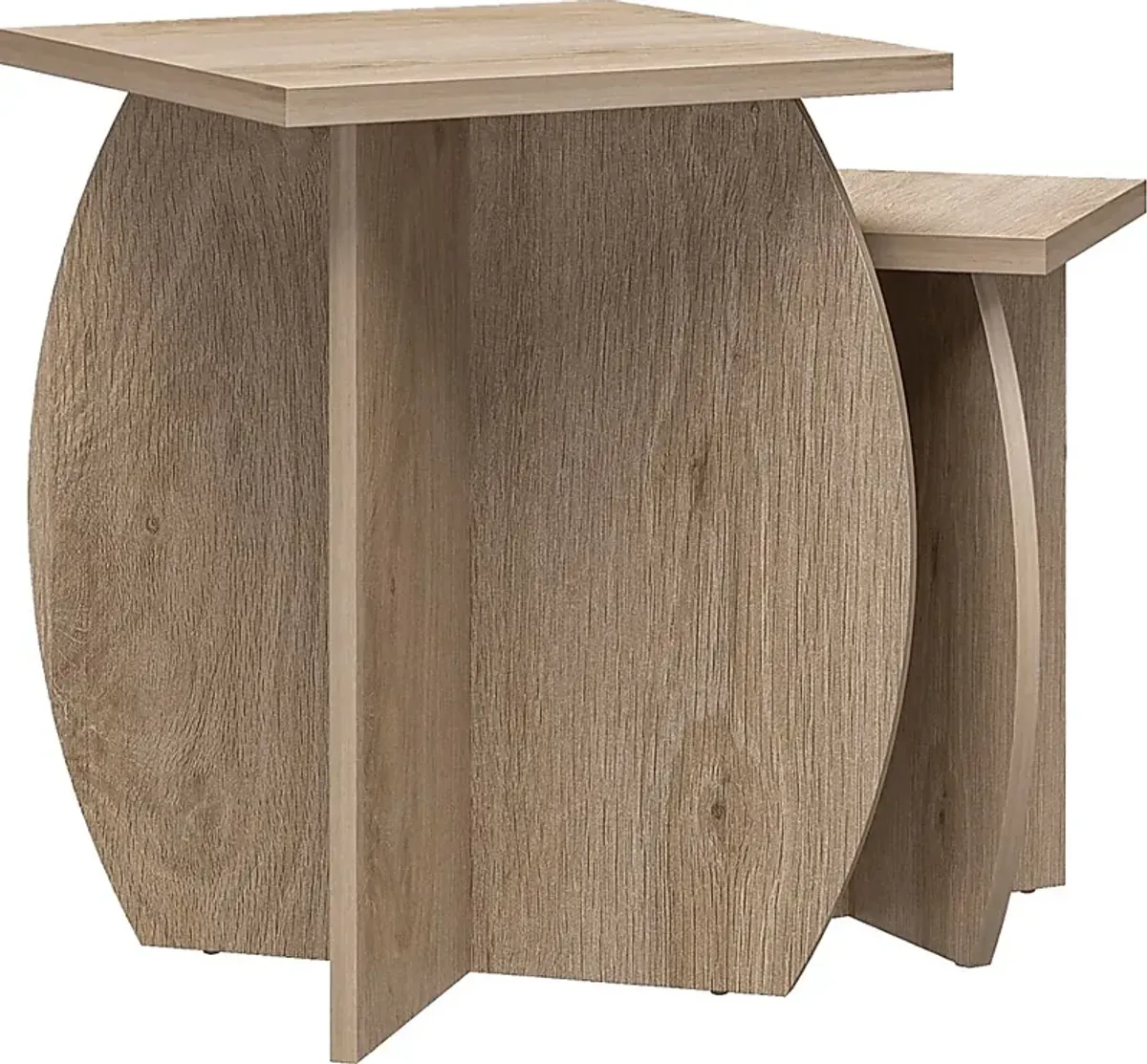 Sturgreen Oak Nesting End Table, Set of 2