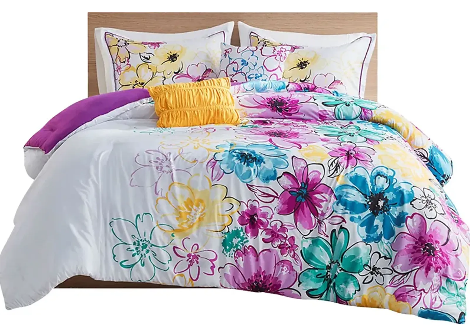 Kallmia Blue Twin/Twin XL Comforter Set