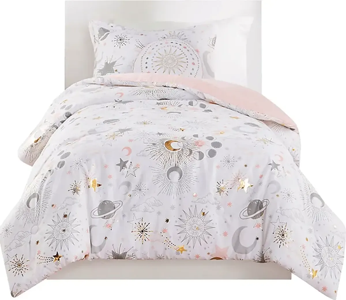 Oneidaa Blush Twin Comforter Set