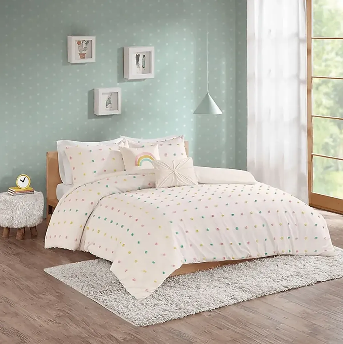 Crisler Multi Twin Comforter Set