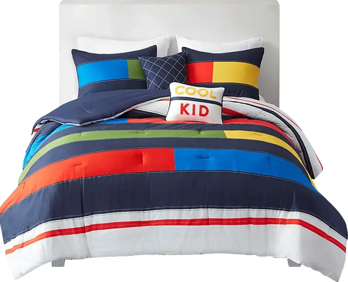 Presson Multi Twin Comforter Set