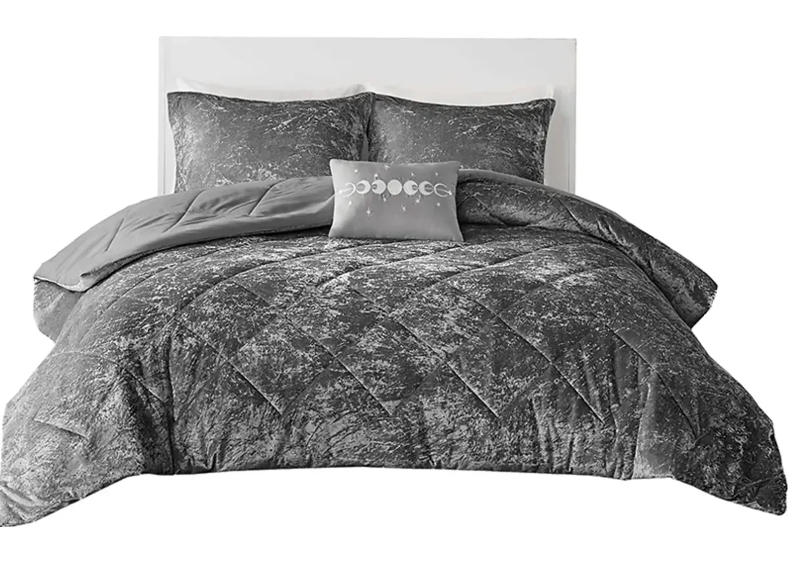 Kids Bajaro Gray Twin Comforter Set