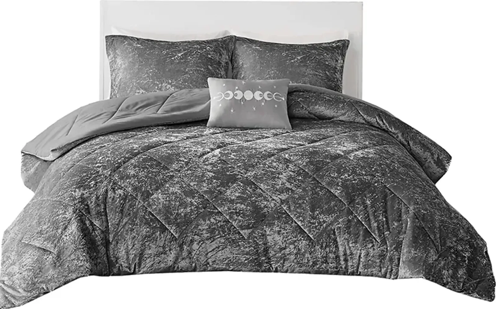 Kids Bajaro Gray Twin Comforter Set