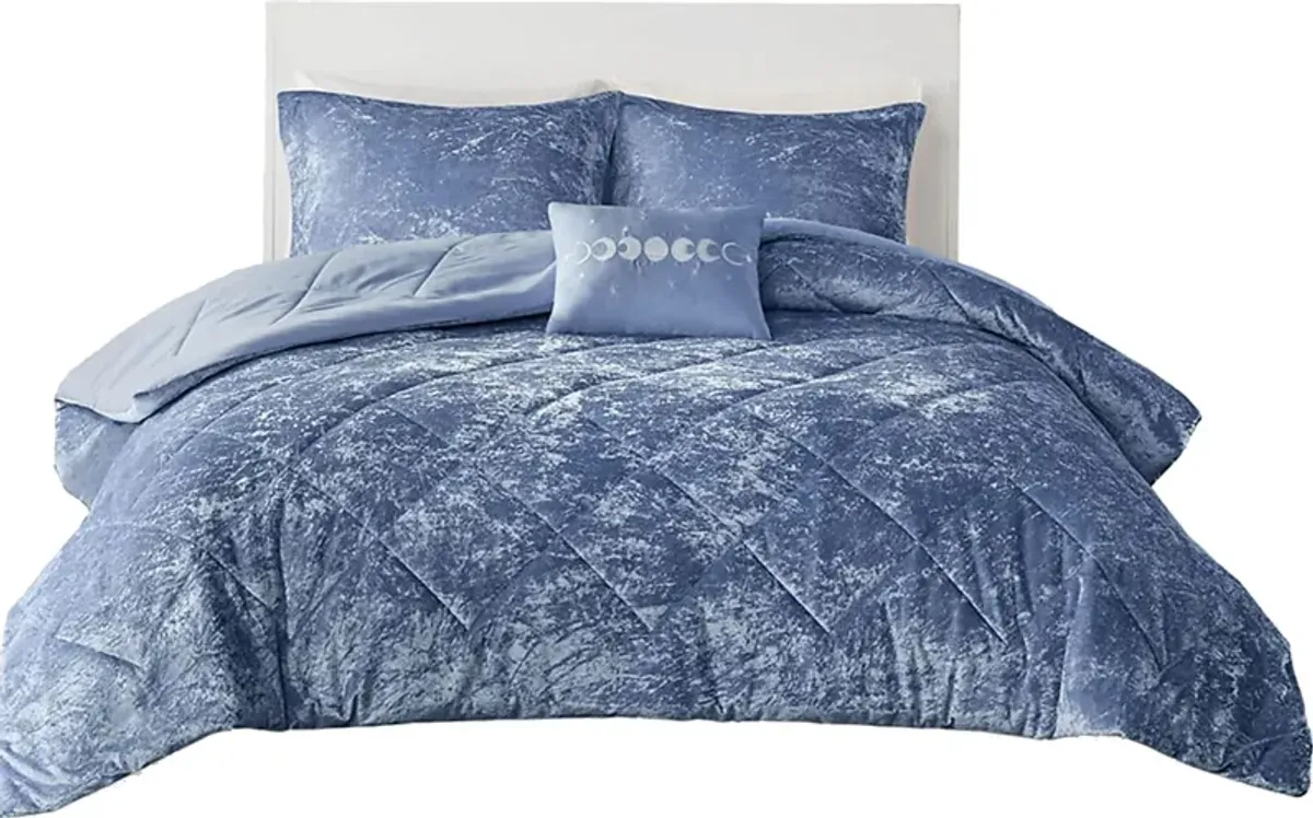 Kids Bajaro Blue Twin Comforter Set