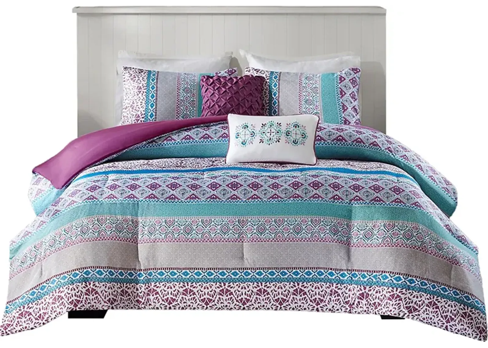 Kids Gidda Purple Twin Comforter Set