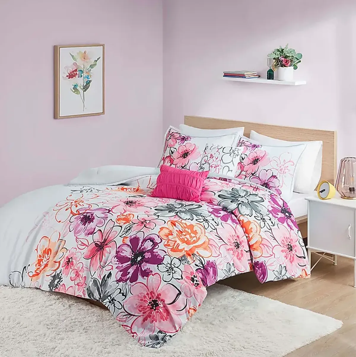 Kids Balou Pink Twin Comforter Set