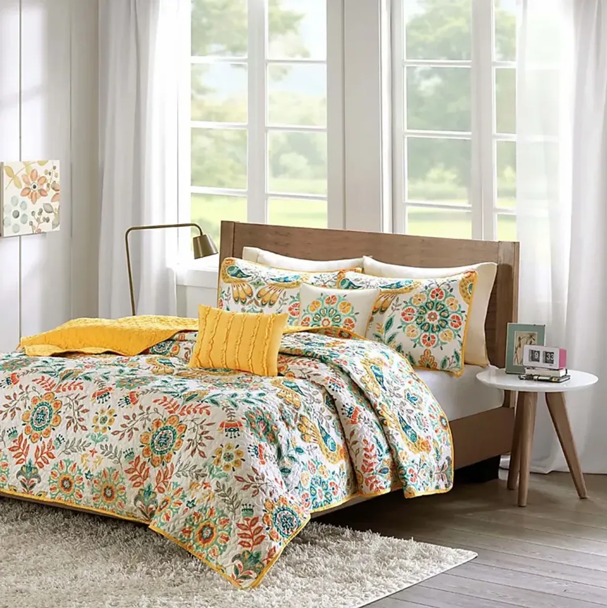 Edeus Multi Twin Quilt Set