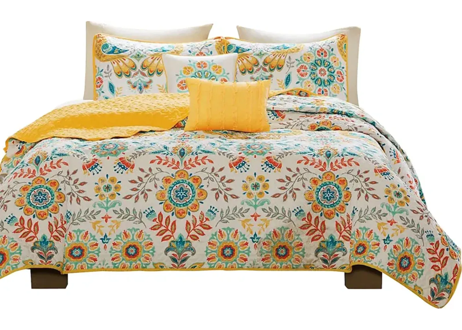 Edeus Multi Twin Quilt Set