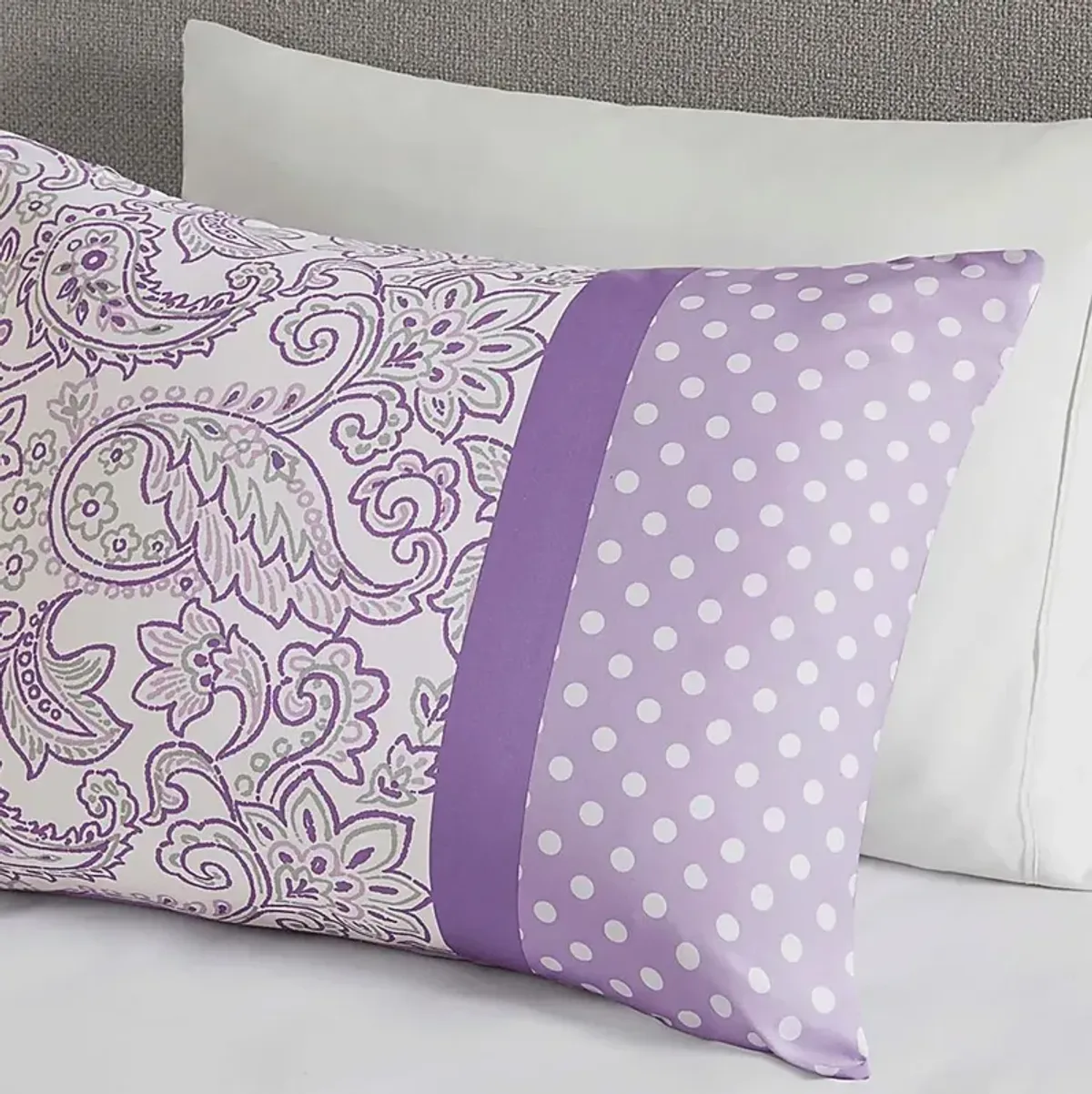 Gerra Purple Twin Comforter Set