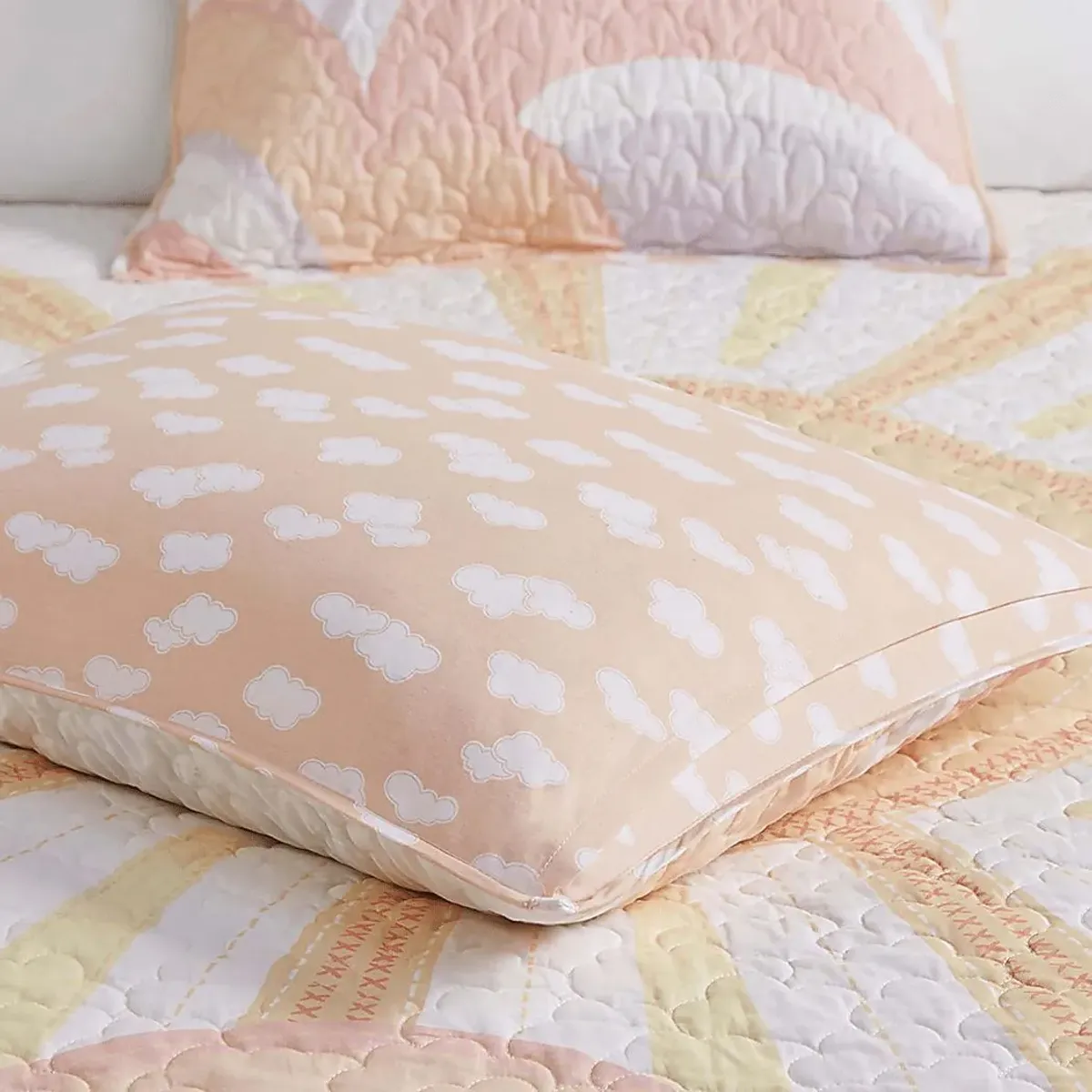 Leska Yellow Twin Quilt Set