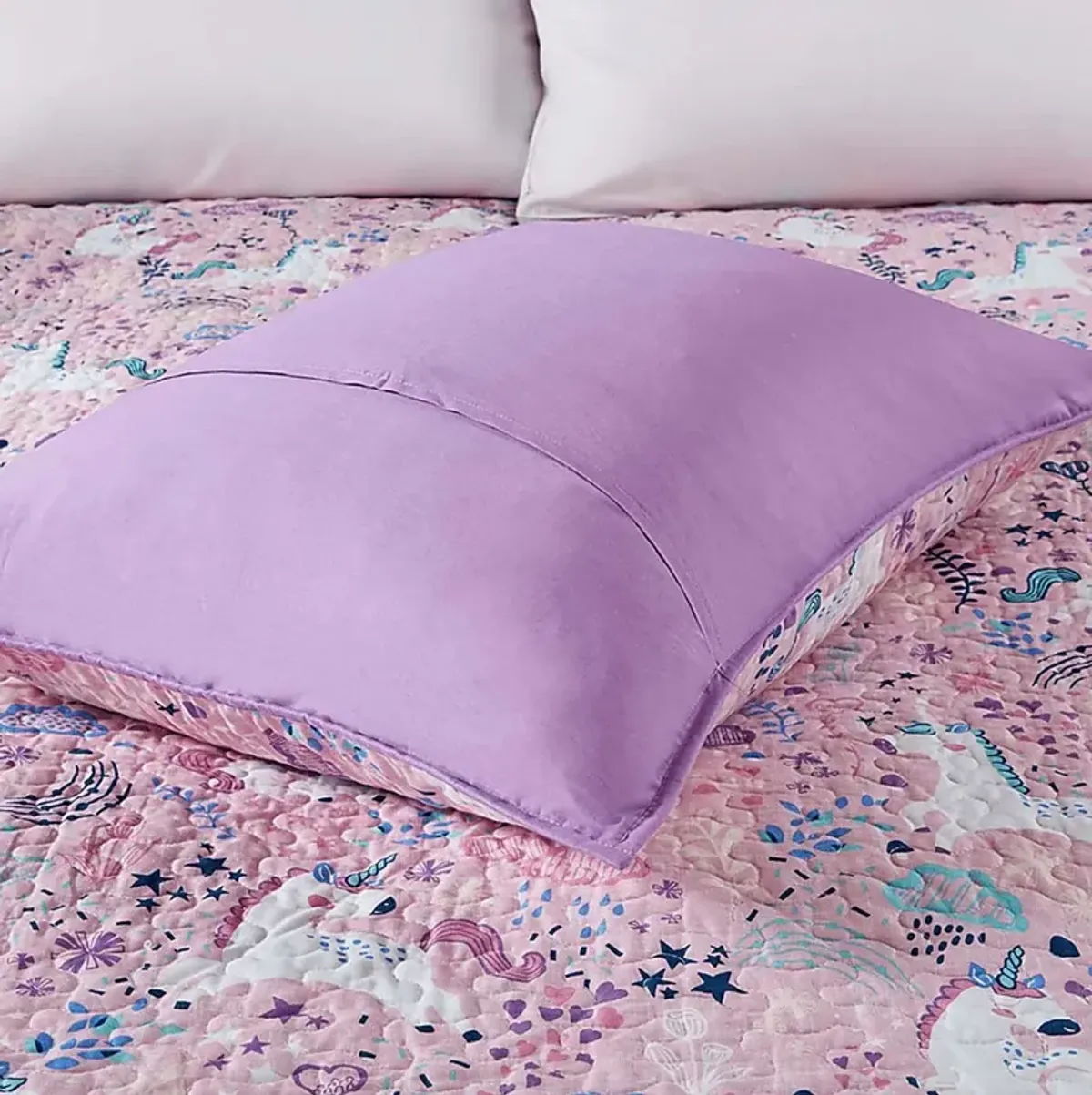 Nicor Pink Twin Quilt Set