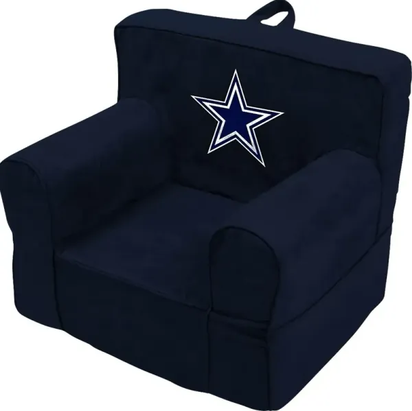 Kids Dallas Cowboys Navy Chair