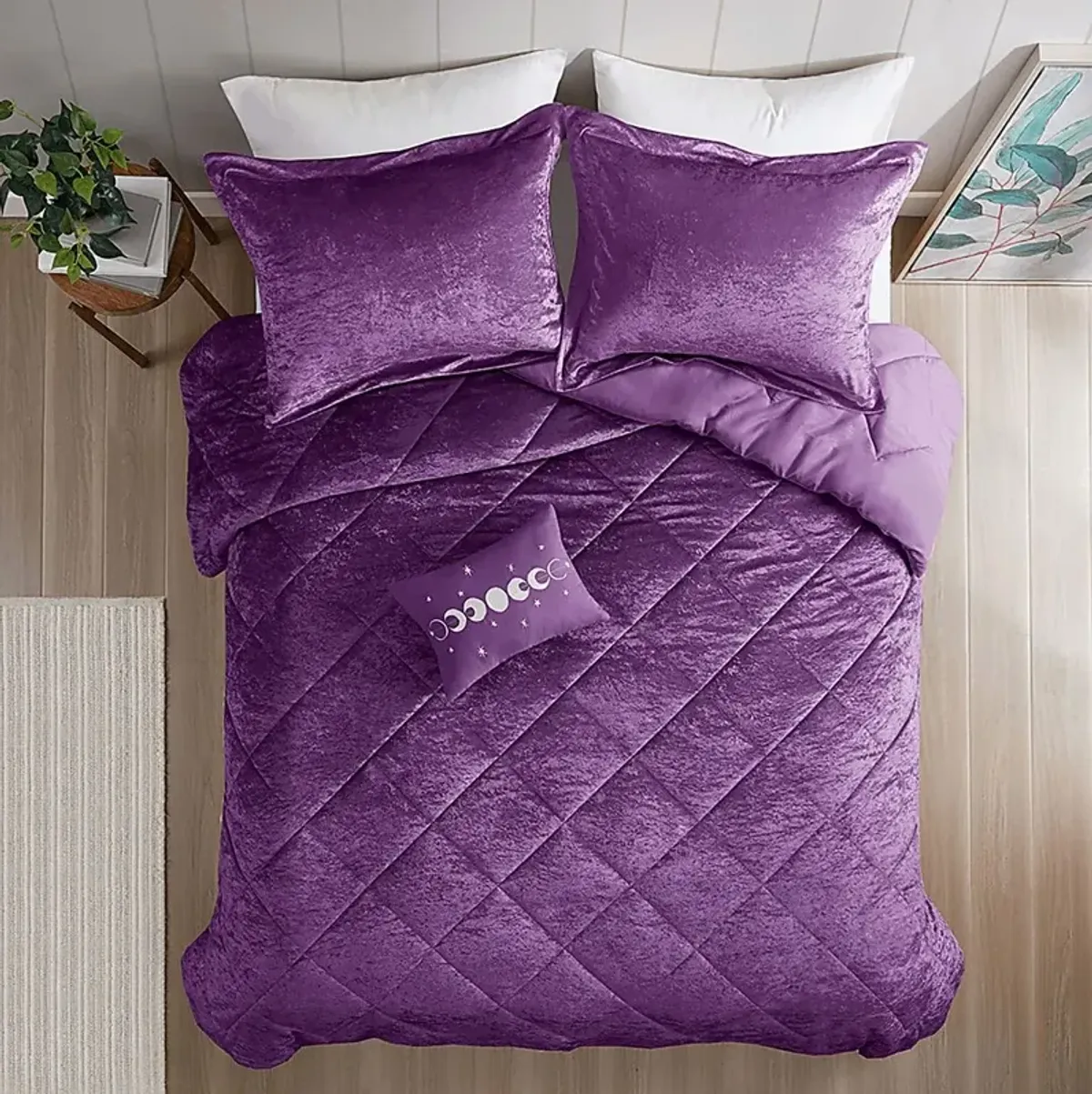 Kids Bajaro Purple Full Comforter Set