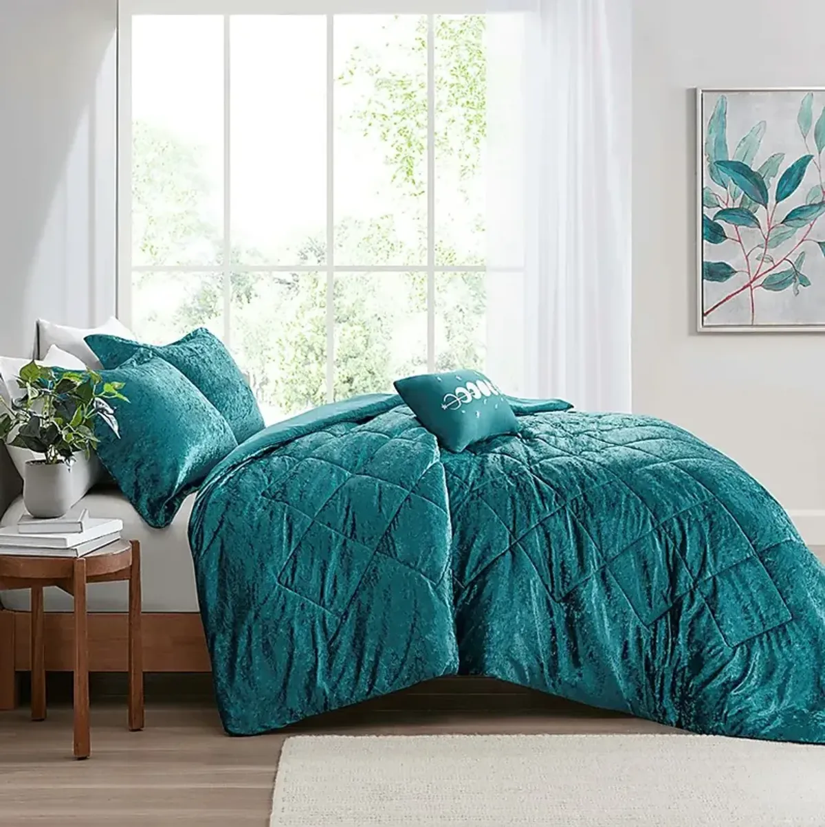 Kids Bajaro Teal Full Comforter Set