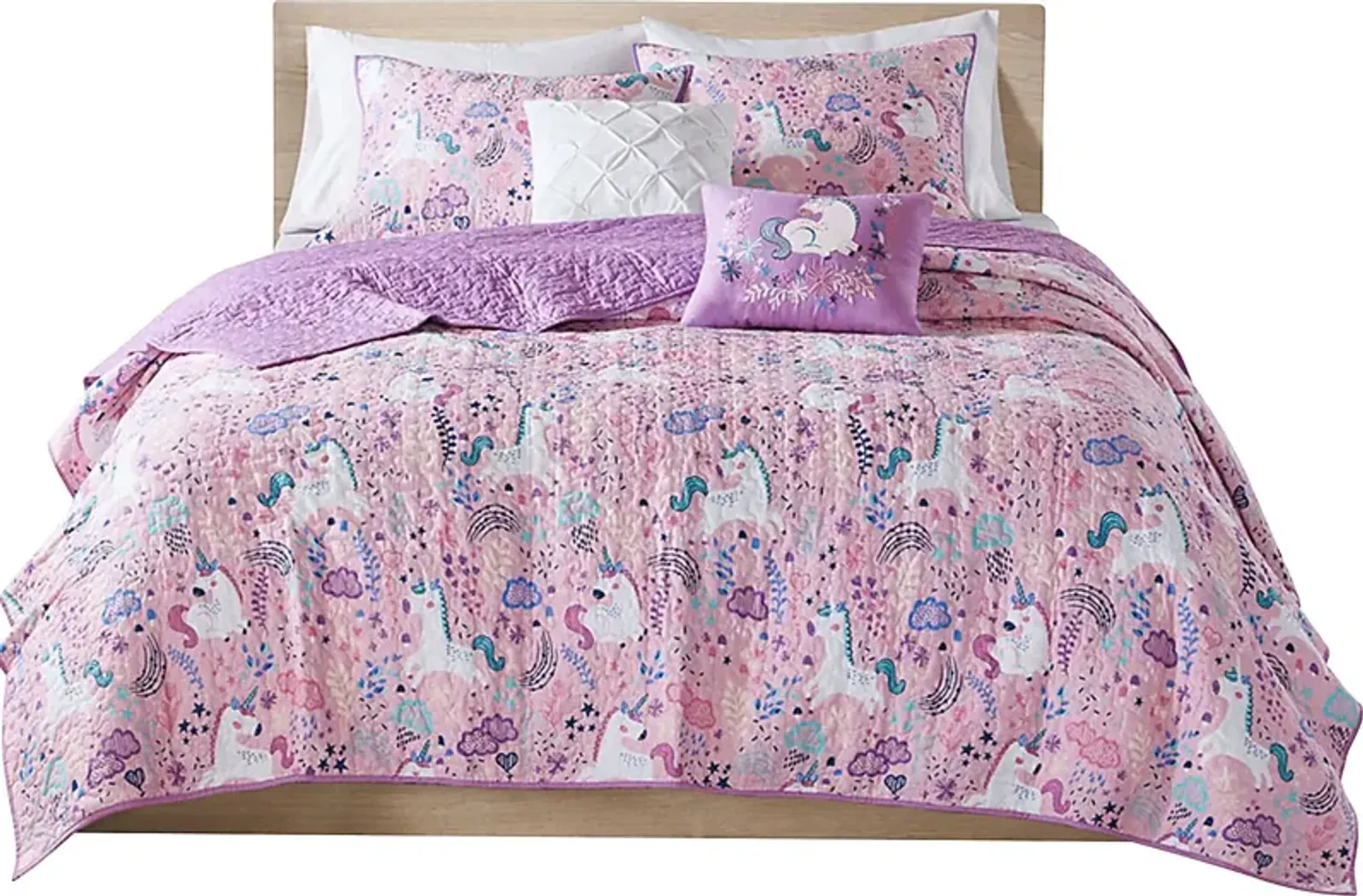 Nicor Pink Full Comforter Set