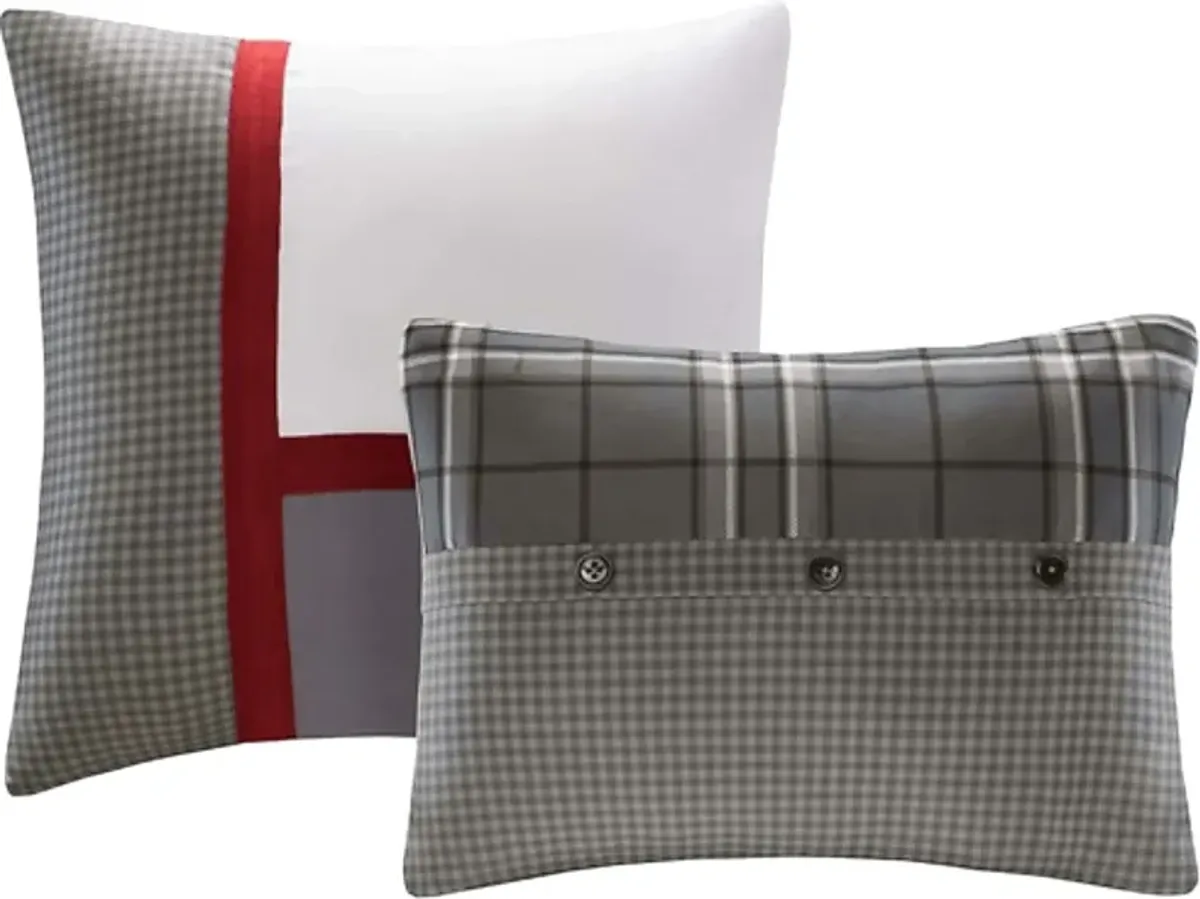 Arigo Gray King Comforter Set