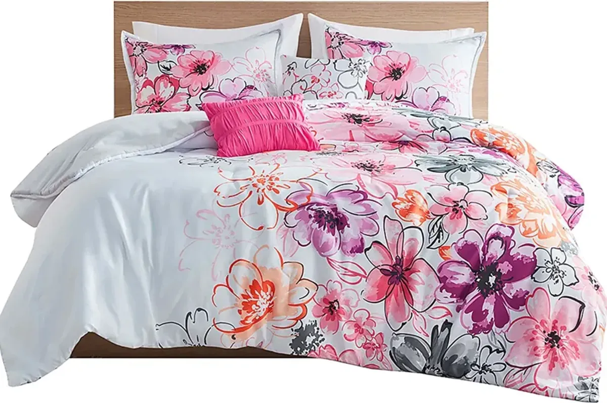 Balou Pink King Comforter Set