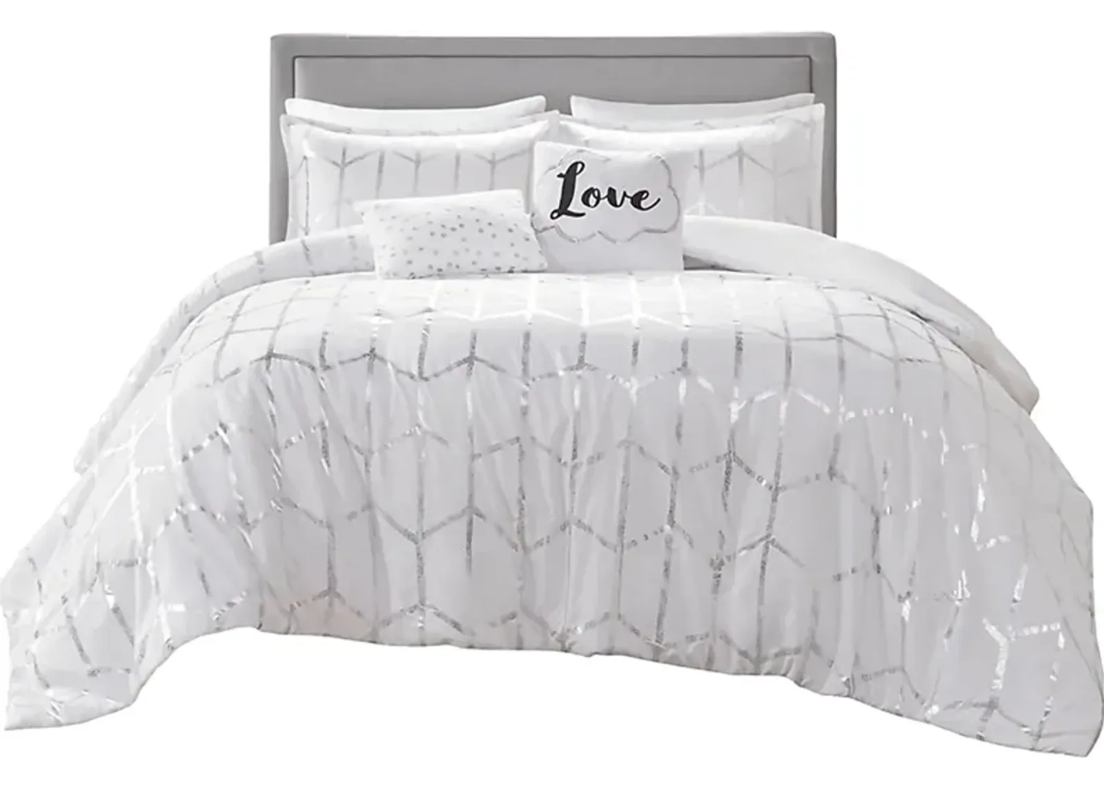 Alesi Silver King Comforter Set