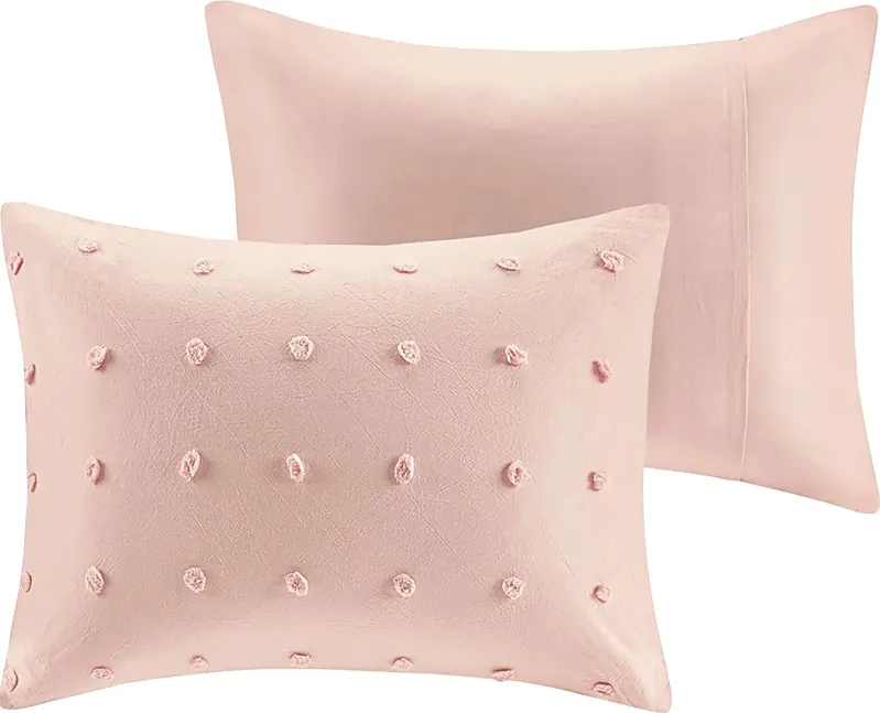 Brokat Pink King Comforter Set