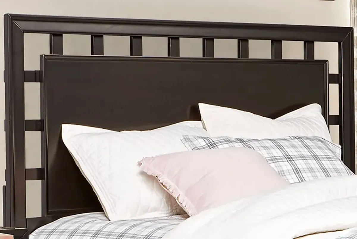 Belcourt Black 7 Pc King Lattice Arch Bedroom