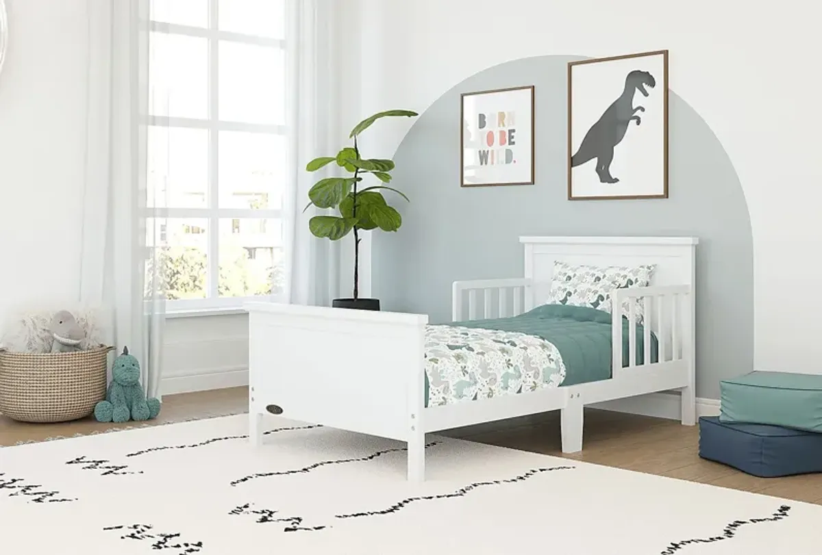 Kids Alteello White Toddler Bed