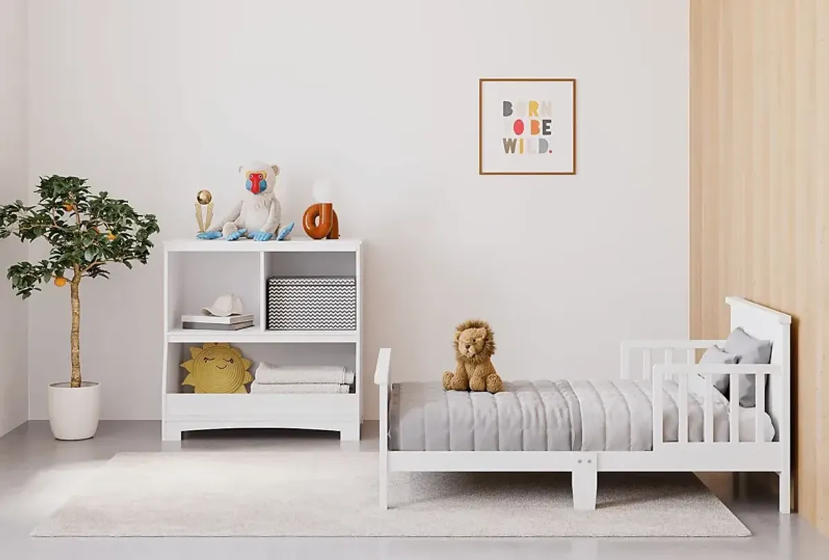 Kids Alteello White Toddler Bed