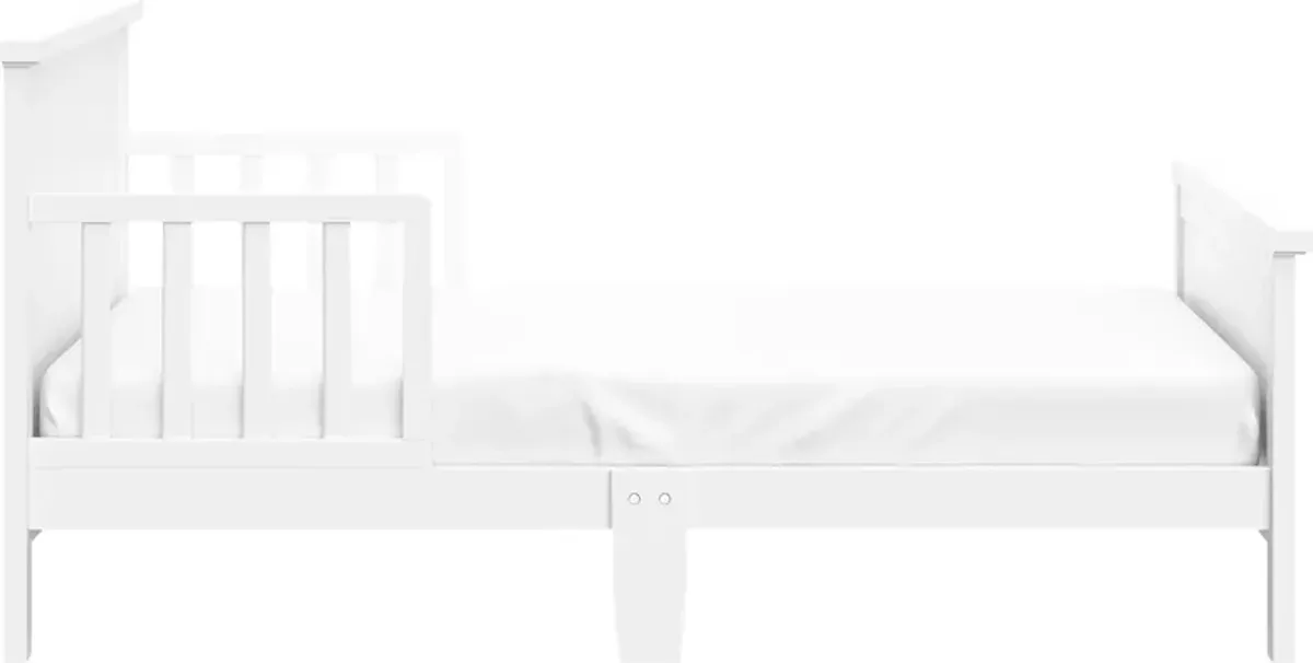 Kids Alteello White Toddler Bed