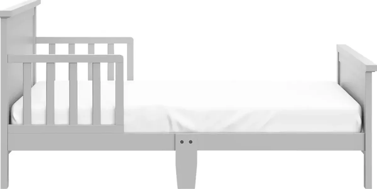 Kids Alteello Gray Toddler Bed