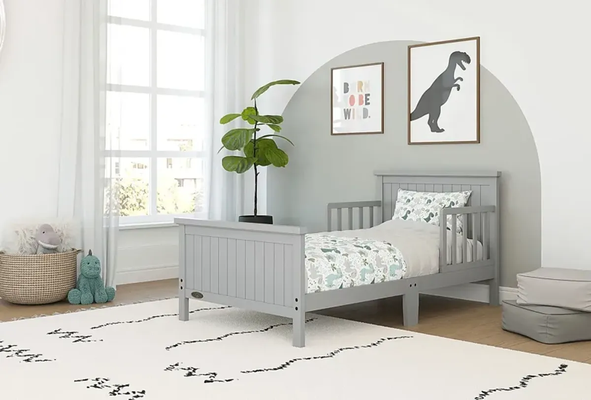 Kids Alteello Gray Toddler Bed