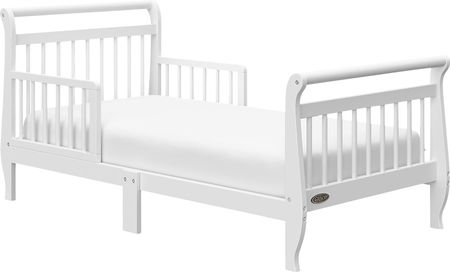 Kids Agoasi White Toddler Bed