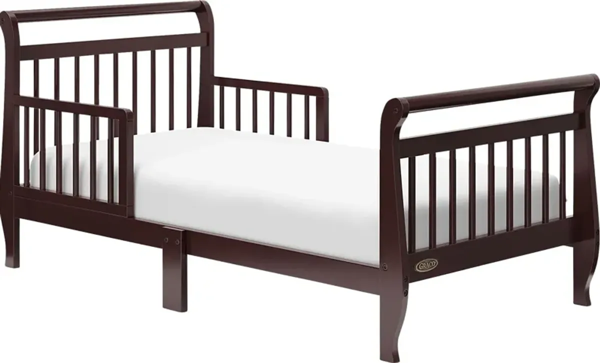 Kids Agoasi Espresso Toddler Bed