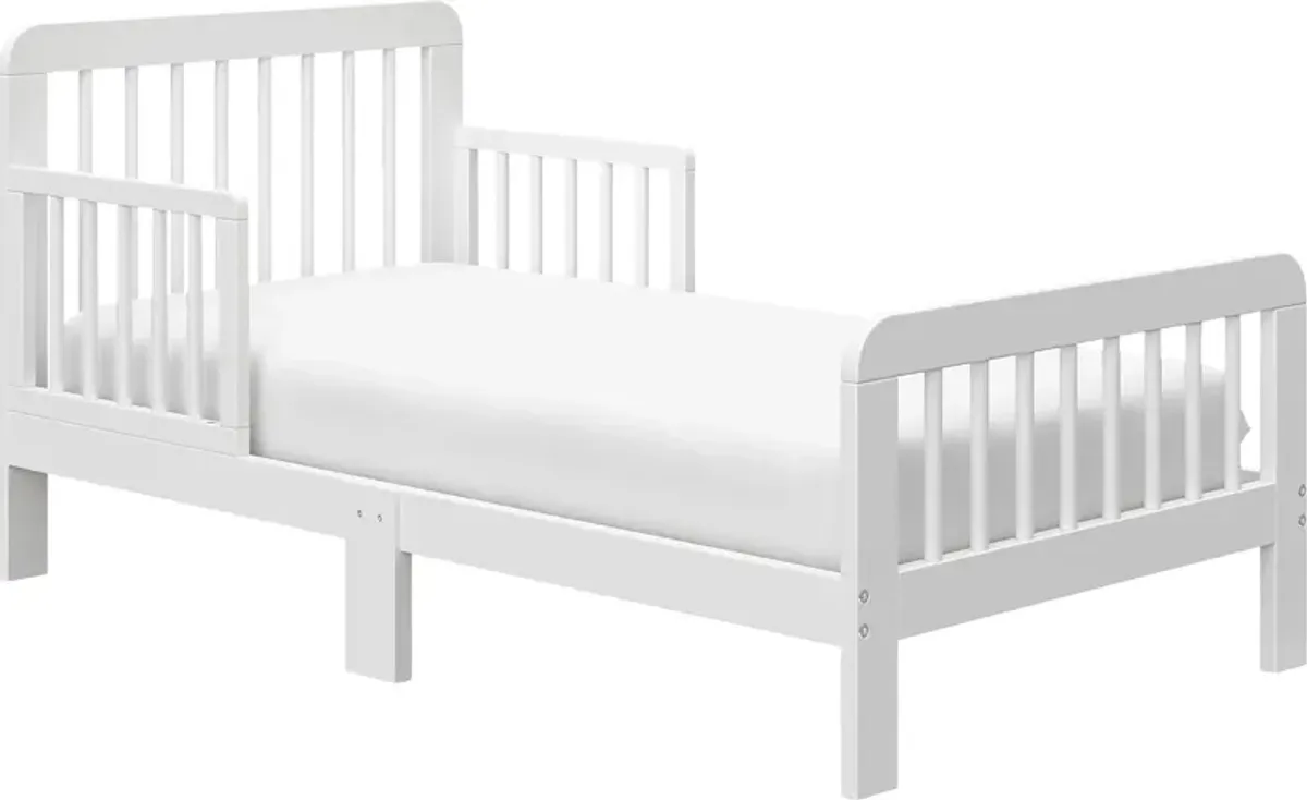 Kids Isoella White Toddler Bed