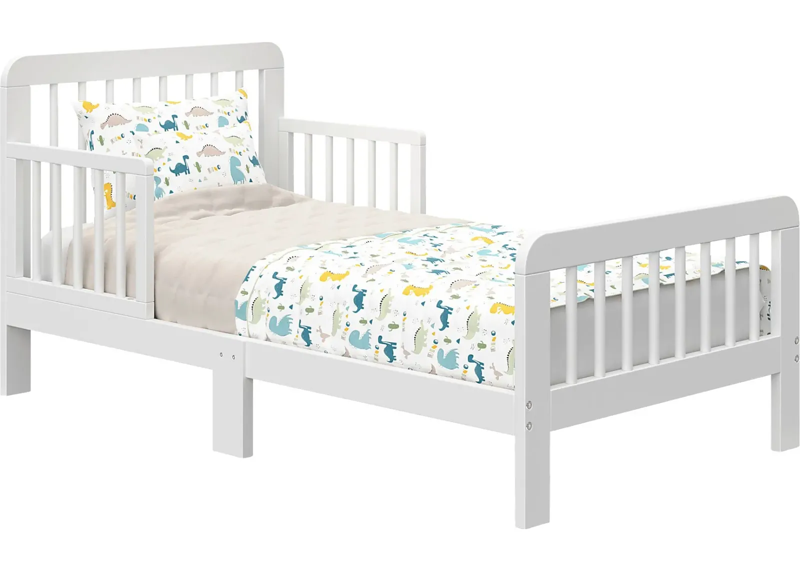 Kids Isoella White Toddler Bed