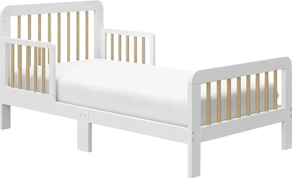 Kids Isoella White Toddler Bed