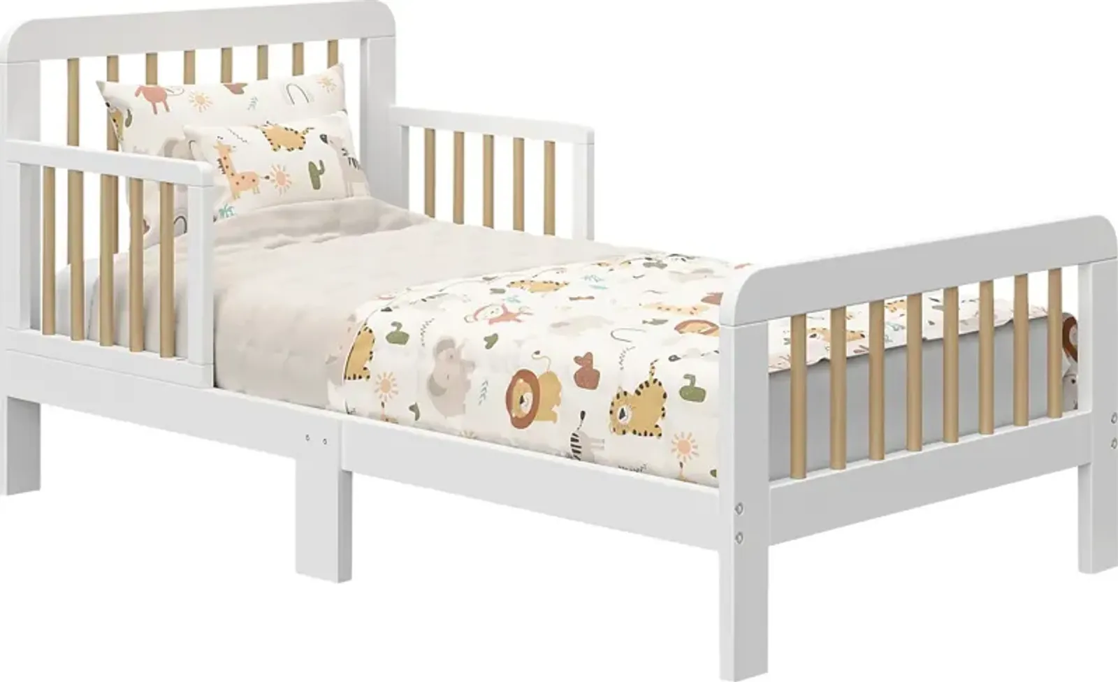 Kids Isoella White Toddler Bed