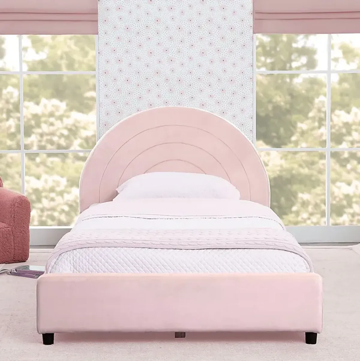 Kids Aracha Pink Twin Bed