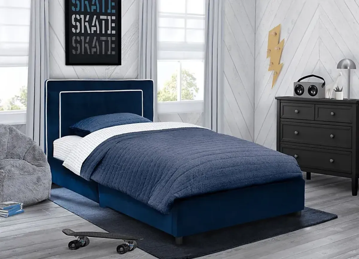 Kids Suaba Navy Twin Bed