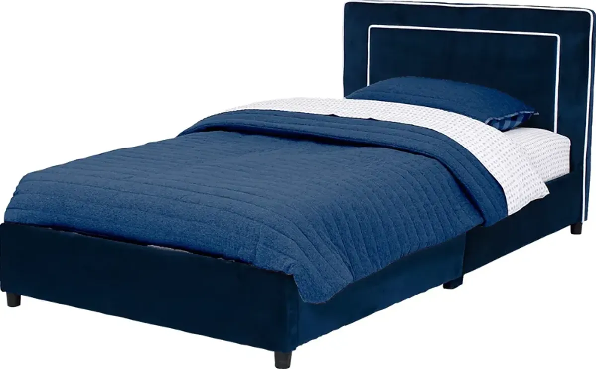 Kids Suaba Navy Twin Bed