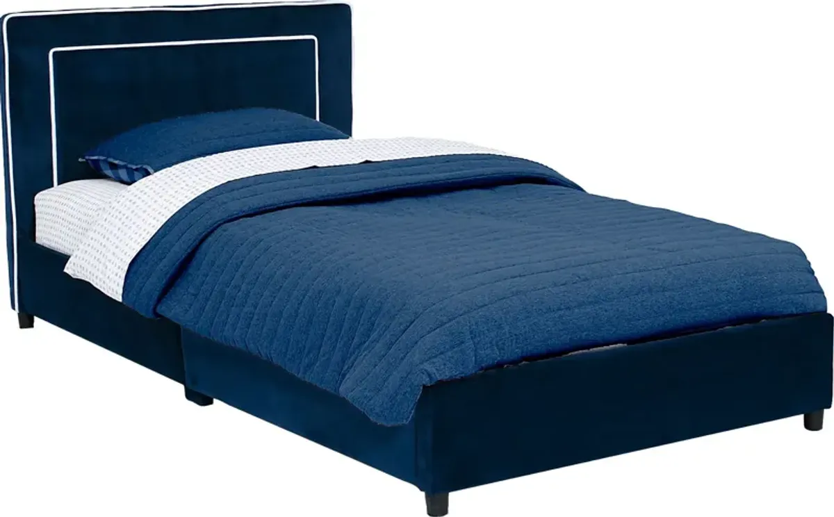 Kids Suaba Navy Twin Bed