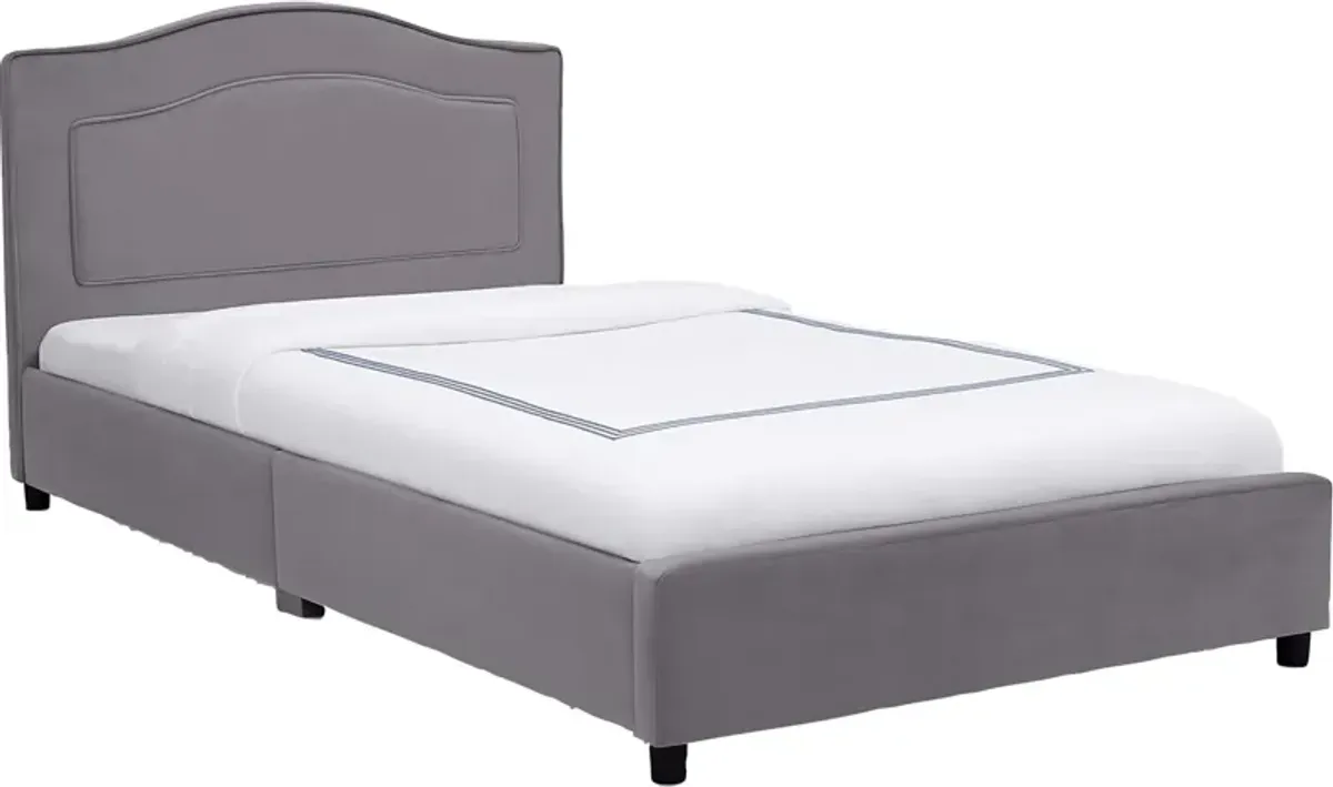 Kids Mebrie Gray Twin Bed