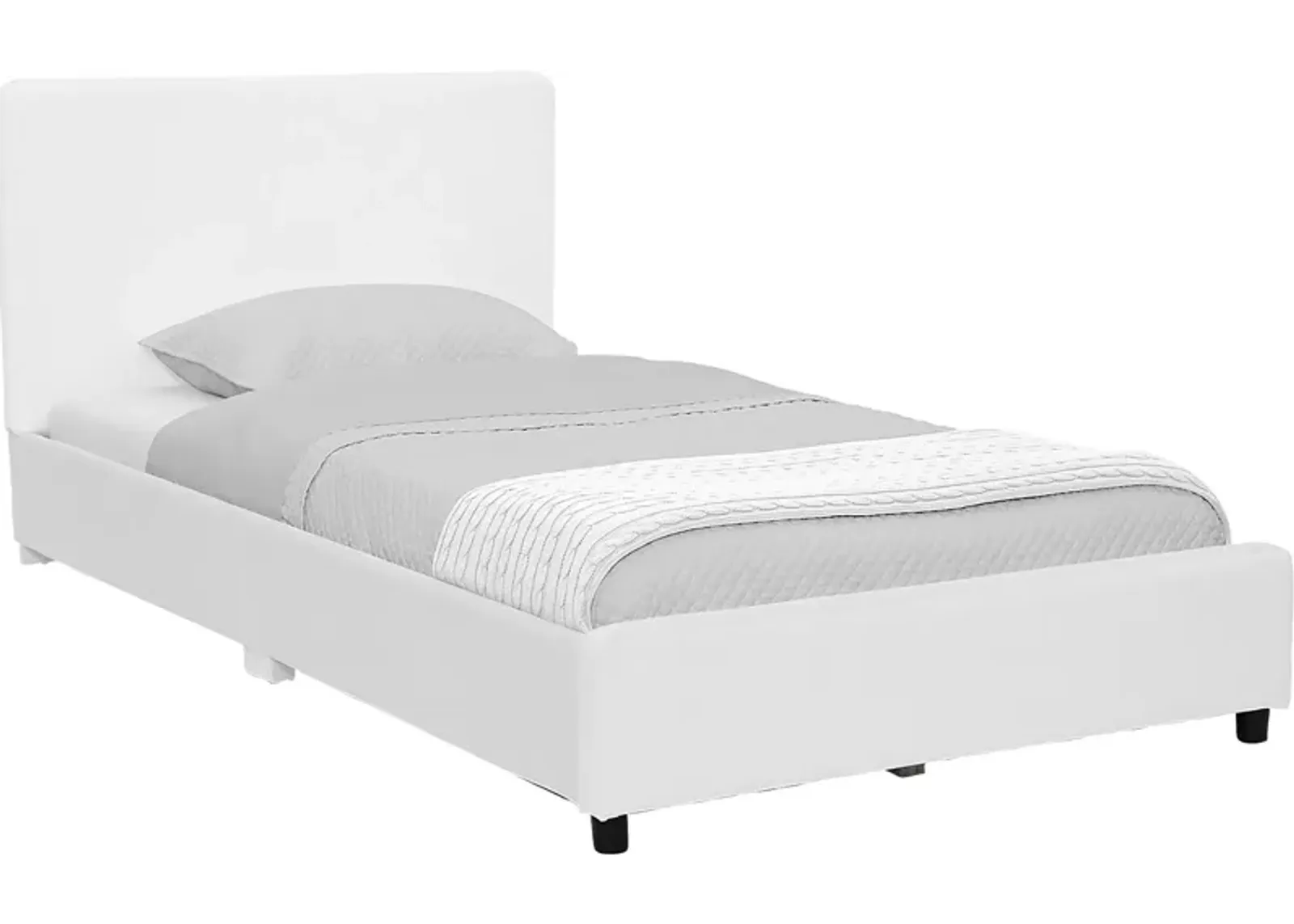 Kids Javoa I White Twin Bed