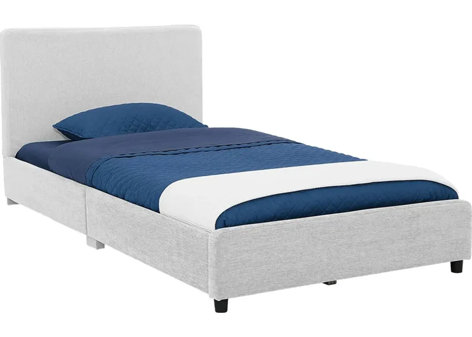 Kids Javoa I Gray Twin Bed